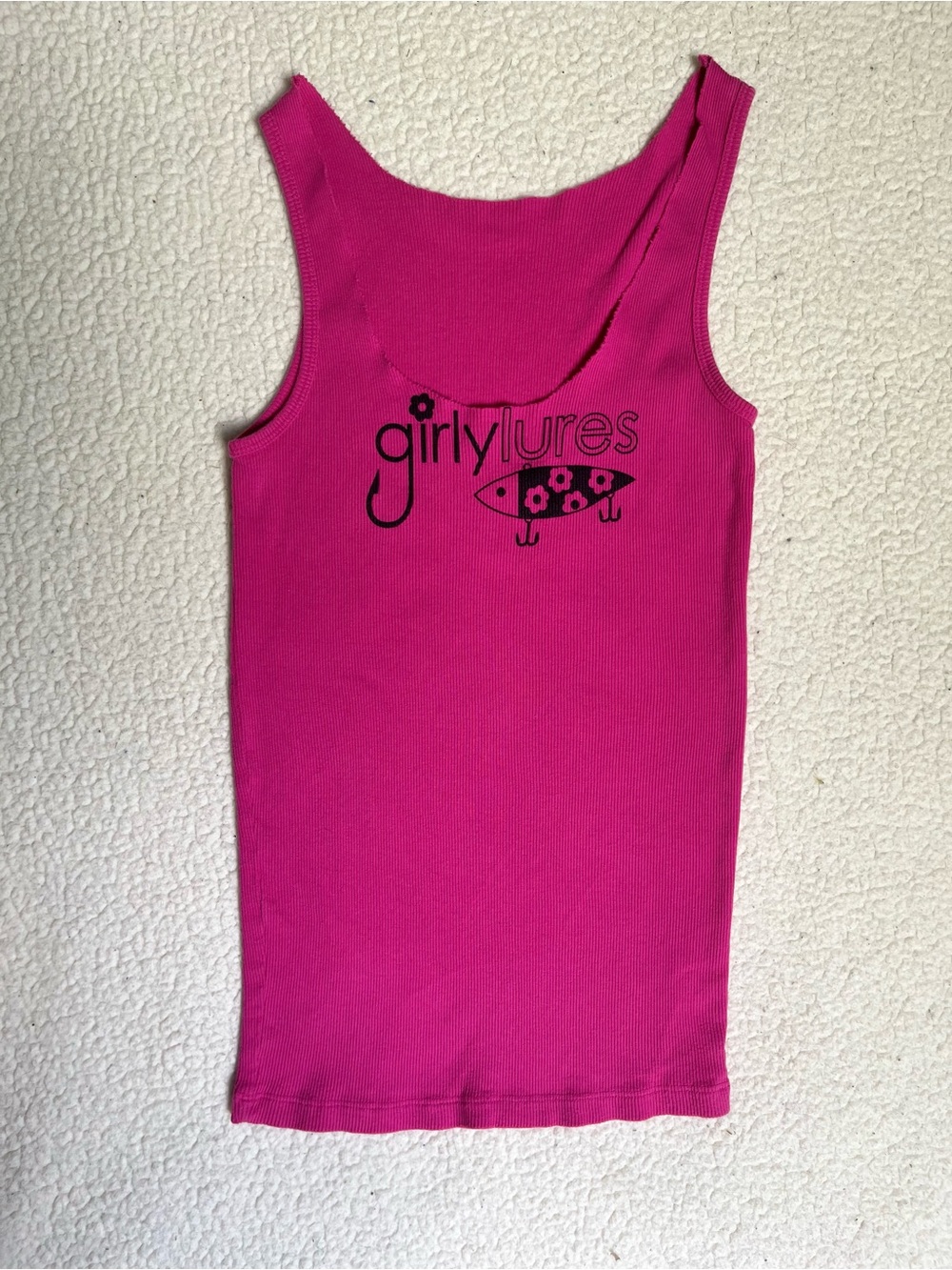 Girly Lures Hot Pink Tank Top